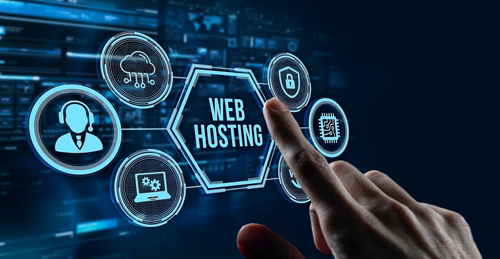 web hosting types